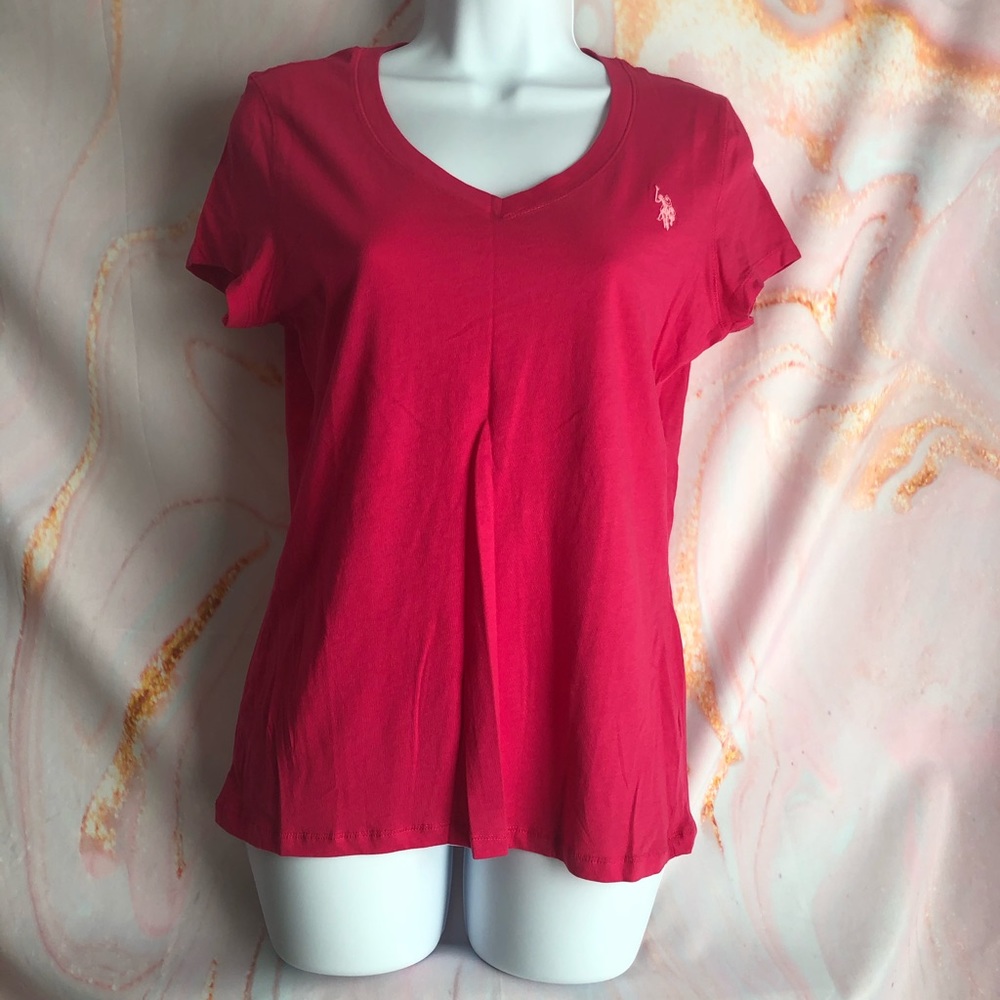 U.S. Polo Assn. Pink Tee